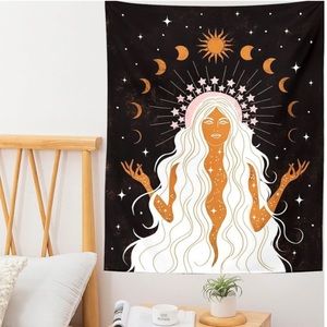 Beautiful Woman Moon fazes tapestry!